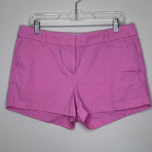 J. Crew Factory 3.5" Classic Chino Short, White, Size 10 - Picture 2 of 7